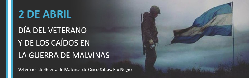 2 de abril dáa del veterano de guerra de malvinas